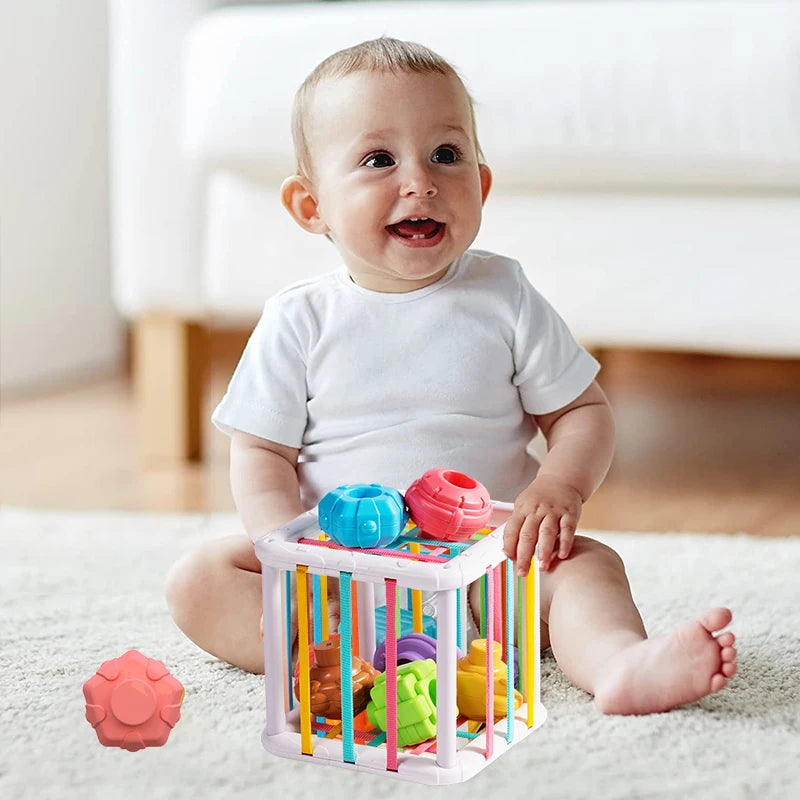 Cubo Sensorial Montessori